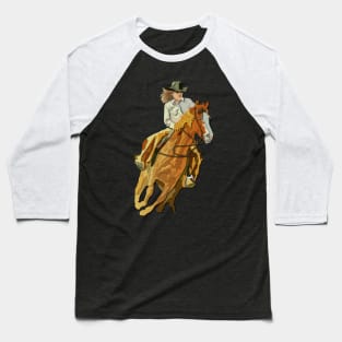 Rodeo - Cow Girl Baseball T-Shirt